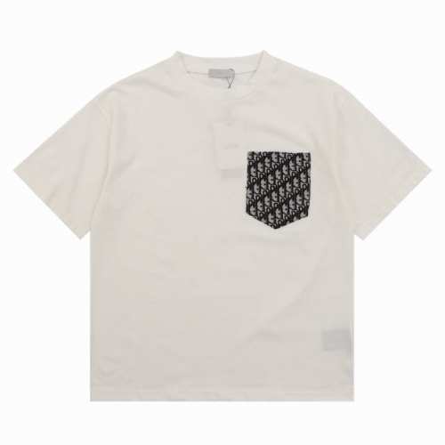 dior 迪奥 口袋装饰拼接短袖T恤 size S-L