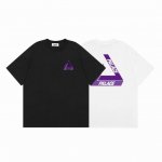 palace 简易缺角三角形紫色Logo限定夏季新款短袖 颜色： 白色 黑色 尺码：M L Xl Xxl 价格p： 三标齐 款号：