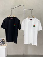 Gucci古驰独家专供新款原单男士休闲短袖 高端定制 高端版本 时尚百搭爆款进口面料 手感超柔软细腻 穿着亲肤舒适 高端精品 代工厂p精细做工 上身非常赞 男士