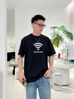 balenciaga 巴黎世家 2025春夏新品 三标齐全 260克圆领纯棉短袖T恤 好货不用过多介绍 看细节 专柜码数：M-Xxxl 175 140建议L
