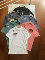 80包邮 迪桑特经典基础款翻领胸标小Logo短袖T恤，六色可选，夏季Polo衫短袖，商务休闲简约风，上身帅气百搭，夏季必备百搭奢潮单品 高端定制冰蚕丝面料 ，穿