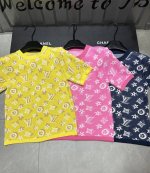 新品上线 款号:27373# #驴家老花字母短袖实拍图