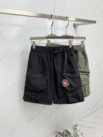 bal 2025春夏新款提 情侣款短裤高版本 原版定制顶级面料，网红明星同款高密度面料，定制很高档、很有范儿！面料手感非常舒服 超级百搭好看的一款短裤！！三标齐