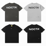 Nike X Nocta联名款Ss24纯棉字母印花短袖T恤 面料：240G双纱面料，不变型不起球 辅料；全套辅料定制；1:1版本 颜色：黑色，深灰色，浅灰色 尺