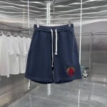 p150 ch克罗心 2025春夏新款短裤 手绘十字架 男女同款 M L Xl Xxl 4个码 黑色 深灰色