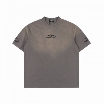 Balenciaga 巴黎世家 25Ss 滑雪系列3M印花水洗短袖 面料采用 克重精梳棉，定制1*1螺纹，成衣两遍水洗处理，面料舒适亲肤无异感，定制定染面料，