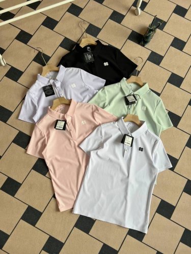 高品质 官网同款 Kolonsport 可隆女速干五色新翻领Polo衫！上手炸手。重点技术介绍一下，激光切割，工艺就是牛，，这就是大牌的感觉。韩国进口定织定染，