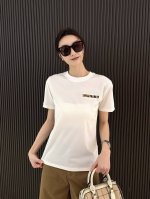 B家B家新款圆领短袖T恤 款号:62139 黑色 白色 杏色 s-M-L-Xl-Xxl
