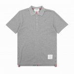Thom Browne 汤姆布朗 后背织带短袖Polo衫 Size：1-4