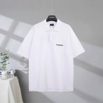 b191# 市场顶级品质 balenciaga 巴黎世家2025Ss 经典小标翻领polo衫刺绣字母短袖T恤 logo采用进口田岛刺绣工艺 市场顶级的质量 官网