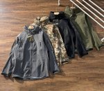 Arc‘Teryx 始祖鸟 Leaf Alpha Gen2 军鸟硬壳 立领 高领 连帽 全压胶 冲锋衣 情侣款 客供的Gore-Tex三防面料。坯布100%锦纶