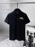 芬迪 Fendi 2025Ss夏季新款 翻领短袖T恤 Polo衫，高端版本！专柜定制面料 透气舒适度高，细节无可挑剔，品牌元素设计理念，体现高品质。手感细腻柔软
