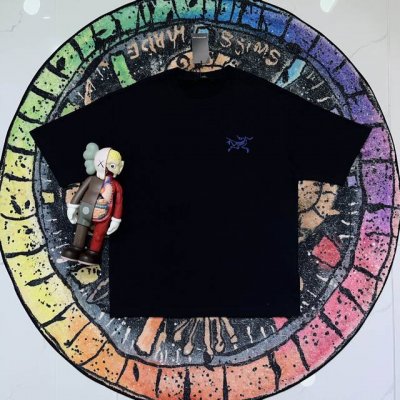 arc`Teryx 始祖鸟 新款立体印花短袖T恤 *定制280克全棉面料，面料柔软，亲肤舒 *非常简约大气的一款 无论是上身舒适度都是无可比拟的存在，诠释你的奢