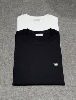 新品 Dior男士时装款圆领短袖T恤，贸易公司洋行货，高级限定款，25年春夏新品，明星级人气单品！ 客供埃及进口顶级面料，甄选尼罗河区域光照极好的上等棉花原料，
