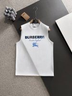 burberry* 市场独家品质 爆款 2025夏款背心上新 原高版本 巴宝莉 面料采用340克高密度定制棉 不变形 不缩水 立体垂感爆表 工艺介绍：前幅采用硅