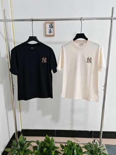 0358 Mlb 男女情侣刺绣系列运动T恤休闲短袖25春夏季新款 三标齐全，吊牌可以扫码验证，一衣一码！原厂包装！领口压条保证舒适性！高端品质2025Mlb N