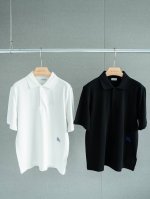 顶级品控 强烈推荐自留 Burberry 巴宝莉 25Ss下摆战马刺绣polo 颜色：黑色 白色 尺码： Xs S M L Xl 尺码表 衣长 肩宽 胸围 袖长