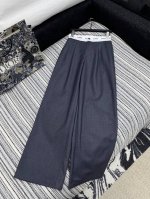 爆款现货 原单高品质 Dio*｜25新款花边休闲裤 颜色百搭高级 定制拼接腰头尽显高级随意感 视觉盛宴 四季必入的百搭单品 订制面料，质感巨好，慵懒范儿十足 女