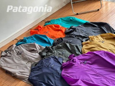 纯原臻品 原厂跟单 patagonia巴塔哥尼亚Houdini Jkt 春夏户外轻薄防泼水透气防风衣男女皮肤防晒衣24142 -patagoniahoudini