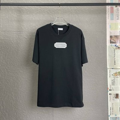 A88 dior迪奥 Couture刀片刺绣短袖T恤 采用原板独家定制300克 双纱纯棉面料质感非常柔软舒服 100%区别市场的顶级面料 不缩水 不变形 不起球