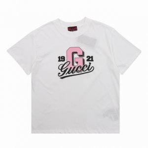 Gucci 古驰 1922双G印花圆领T恤短袖 Size：Xs-L