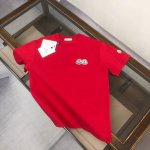 amon*Cler 蒙口 2025春夏最新款短袖T恤，男女同款定制专属纯棉面料，定制原版工艺螺纹，胸前定制双标Logo点缀！简约大方，从容百搭，档次极高，完美融