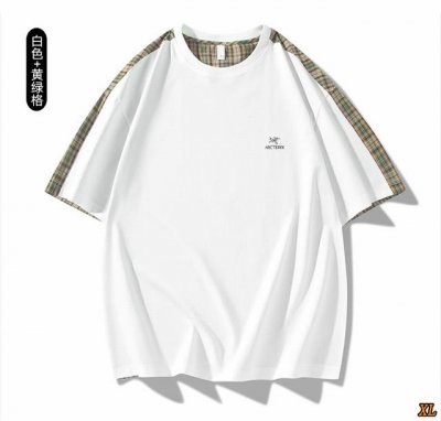 arc’Teryx始祖鸟 独家实拍上新夏季高品质T恤潮流个性速干格子短袖撞色格子圆领短袖T恤冰丝短袖，本季主打，货源充足，放心主推，高端品质，经典设计，做工出色