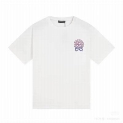 款号T66 特价 克罗心 短袖T恤 男女同款 -采用原版280G100%纯棉面料 柔软舒适 螺纹同缸定染零色差 独家品质区别通货 欢迎对比 -颜色： 黑色 -码