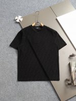 fendi 芬迪微宽版型Xs-L 新款独家限定 25年最新最顶级 毛巾提花绣字母Logo 双袖后背格纹贴布 精美重工艺 310克洗水面料T恤作为奢侈界的龙头，成