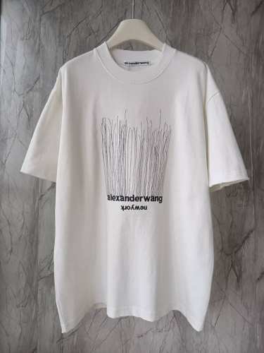 Amiri 新款重工刺绣手工破洞纯棉圆领短袖 宽松版型 男女同款 Smlxl