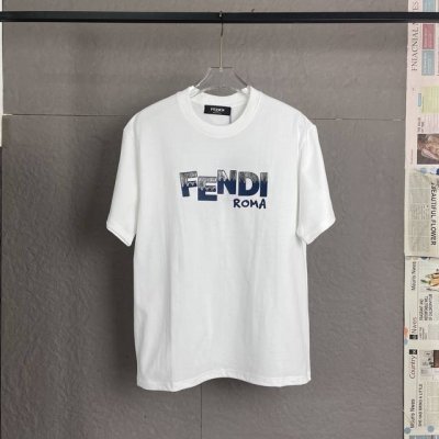 C18 fendi 芬迪 300高克重 立体胶工艺 独家专供新款原单男士休闲短袖 高端定制 高版本 时尚百搭爆款 进口面料 手感超柔软细腻 穿着亲肤舒适 高端精