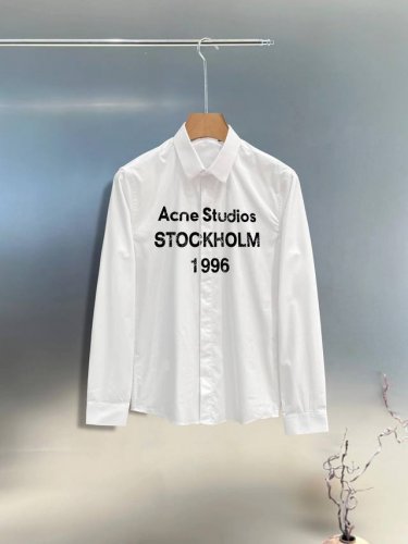 P220 Acne Studios 专柜最新款男士必备款衬衫，100%天然棉，舒服透气，原单狠货，原版面料，柔软舒适，上身高端又奢华，足够场面的档次，这款衬衫无