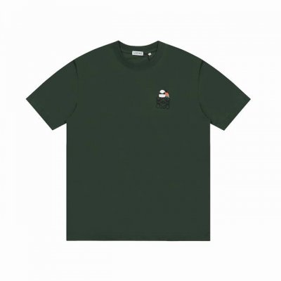 we03# 顶级代工品质 Loewe 罗意威25Ss熊猫背影刺绣短袖 不需要所谓烂大街的华丽文案 主打品质 面料经过2次高温缩水固色 不变形不缩水不起球 -正确