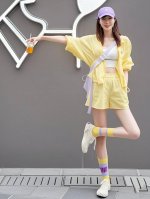 Lululemon 露露乐檬 黄皮天菜 Lululemon 新品封神啦 宝子们 Lululemon 又带着它的神仙单品来抢钱啦 这次的夏季新款黄色显白防晒运动套