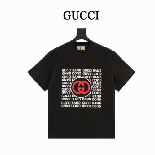 本地自取140 gucci 古驰 商标 双G印花短袖 尺码Xs-Xl