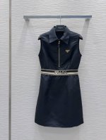 Prad * 2025Ss新款背心裙 高级感满满 定制面料 剪裁上身版型贴合度极佳 不旦颜色美，质感也敲好！复古又时尚 经典大气 各种身材都可以驾驭 Sml【S