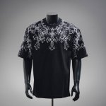 Chrome Hearts 克罗心 25Ss 渐变斑驳十字架印花短袖 面料采用280克重精梳棉，定制32支1*1螺纹，成衣两遍水洗处理，面料舒适亲肤无异感，定制