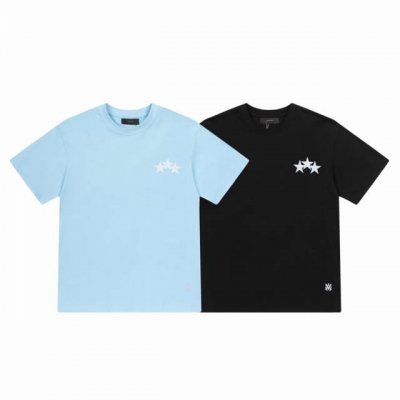 8005# ,Amiri星星小刺绣Logo,颜色：黑色，天蓝色，尺码：S M L Xl