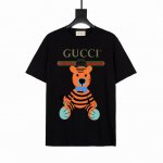 款号：Y06 批 90 颜色：黑白杏 码数：S M L Xl gucci古驰 20Ss春夏新款虎年限定腰带印花短袖T恤专柜款 定制260克纯棉面料 时尚不失奢华