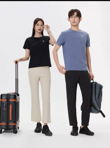 2025Kolon Sport可隆速干T恤Seco运动T恤夏季户外短袖女款 另有搭配男款五色可选 具有良好的吸湿速干性能 上身轻盈舒适 可提供清爽的穿着体验 男