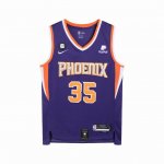 款号S0035 白底细节图 独家新款 Nike Nba凯文杜兰特35号球衣 太阳队新款立体字母复古杜兰特球衣 字母和英文采用高品质密锈 领口采用圆领设计 上身效