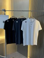 供 迪桑特 Descente 短袖 Polo 衫：2025夏日风尚的卓越之选 -Color：黑色 白色 深灰色 -Size：M L Xl 2Xl 3Xl 4Xl