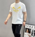 上衣 裤子 小怪兽！炸裂的代码。Fend*芬-迪25S春夏新款丝光棉T恤.可搭配套装！经典小怪兽辨识度鲜明超级走心！高温烫画工艺.选用客供190G定织丝光棉布制
