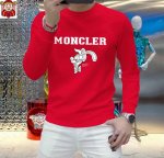 直 品牌 Moncler蒙口 胖子福音 2025Ss春款最新款长袖圆领卫衣，官网同步发售 清爽透气 采用顶极天丝罗马 舒适柔软 3D立体清晰 时尚感超好 送礼自