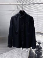 迪奥 Dior 2025Ss新款长袖 衬衫 衬衣，高端版本！专柜定制面料 透气舒适度高，细节无可挑剔，品牌元素设计理念，体现高品质。手感细腻柔软！呈现休闲裁剪，