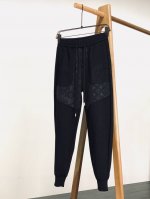 louisvuitton 路易威登 2025Ss春夏新品 抽绳刺绣 休闲裤 时尚系列 独特拼料设计 抽绳休闲短裤 订纱开始订染和订纺 国内某大厂出口日本 和供应