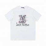 Lv Louis Vuitton 面料- 采用260克双纱.索罗纳螺纹定织定染 工艺- 日本进口“兄弟”印花机喷绘而成 辅料- 全身定制辅料 尺码Xs S M