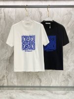 纪梵希2025夏季新款短袖T恤，特色的线绣工艺，个性艺术系列全网独家首发 百搭款细节处理完美240克纯棉面料十分精致 原版面料 网红明星同款高版本 高品质手感非