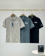 Fila 斐乐官方男子短袖冰丝速干polo衫夏季新款简约商务休闲运动健身上衣 原单好货 ！整箱出货！独家贸易渠道订单，只此一批，快快入手吧！ 韩国进口冰丝速干面