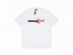 款号Hn777 高品质版本，区别通货 斯图西Stussy Sport Script Tee Logo印花宽松圆领短袖T恤 男女同款 -面料精选32支230克双纱